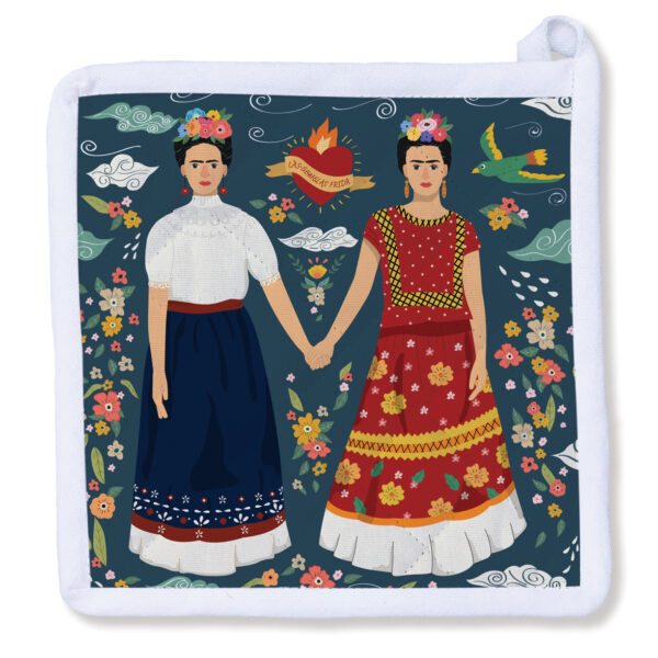 Frida Kahlo Twins Potholder