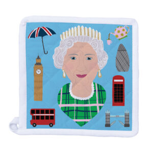 Queen of England Potholder