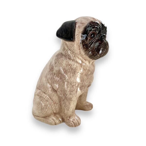 British Quail Ceramics: Pug Vase - Image 2