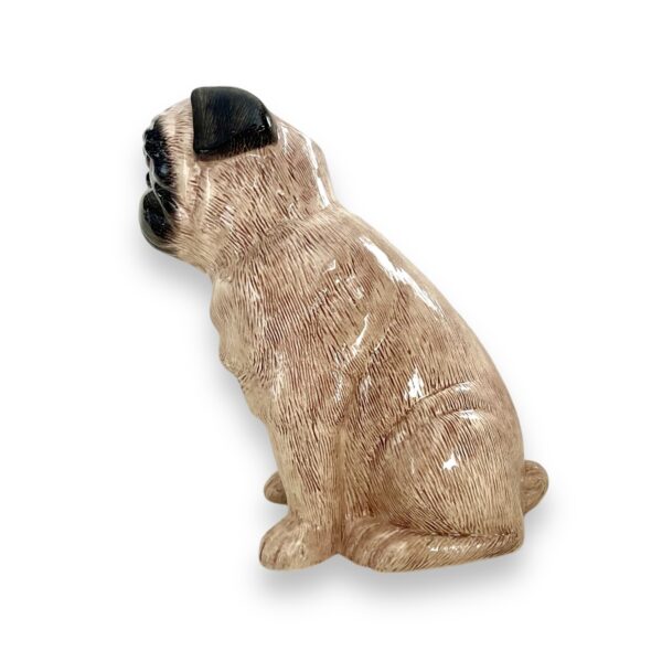 British Quail Ceramics: Pug Vase - Image 3