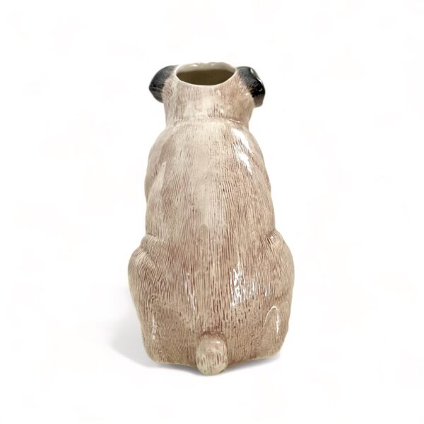 British Quail Ceramics: Pug Vase - Image 4