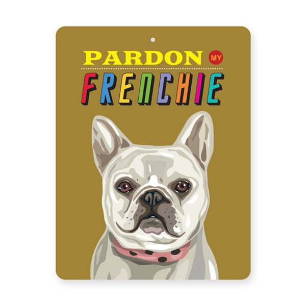 French Bulldog Tin Sign