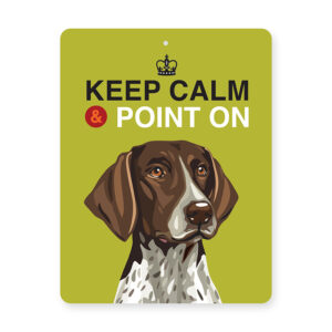 Pointer Tin Sign