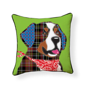 Bernese Mountain Puppy Pillow