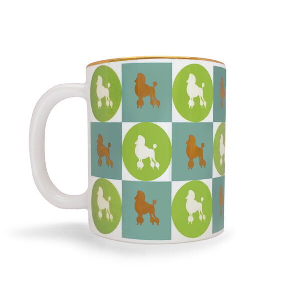 Set of 2: Poodle Mugs - Image 2