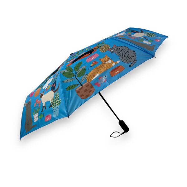 At Home with Cats Umbrella - Image 3