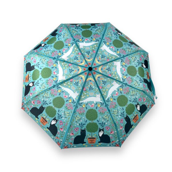 Kitty Cats with Topiary Umbrella - Image 2