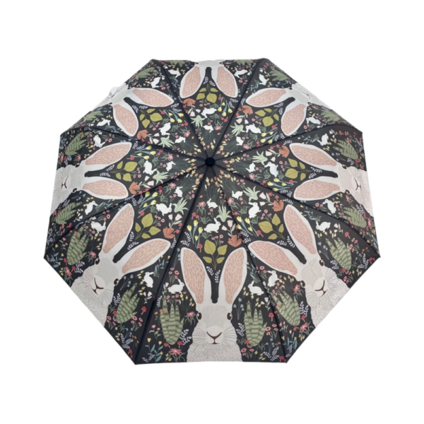 Garden of Bunny Rabbits Umbrella - Image 2