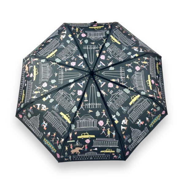 We LOVE Washington DC By Night Umbrella - Image 2