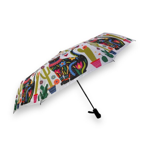 Feline and Florals Umbrella - Image 3