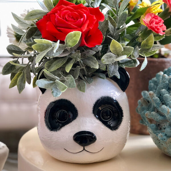 Panda Wall Vase - Image 3