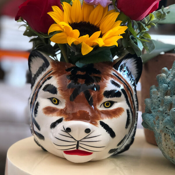 Tiger Wall Hanger Vase - Image 3