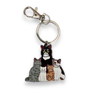Must Love Cats Keychain