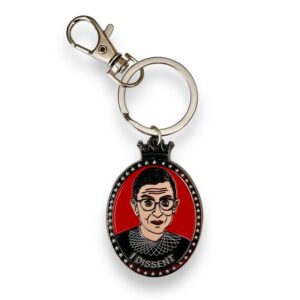DC Proud Collection- Ruth Bader Ginsburg Keychain