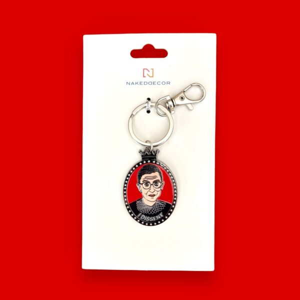 DC Proud Collection- Ruth Bader Ginsburg Keychain - Image 3
