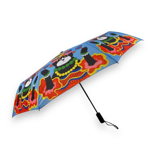 Kitty Cat Carmen Miranda Umbrella - Image 3