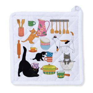 Kitty Cats in the Kitchen Potholder