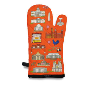 Washington DC Landmarks Oven Mitt