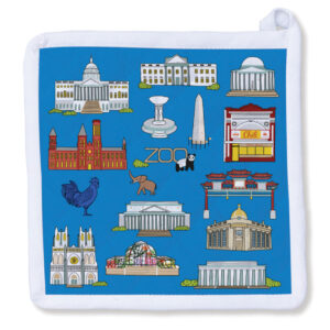Washington DC Landmarks Potholder