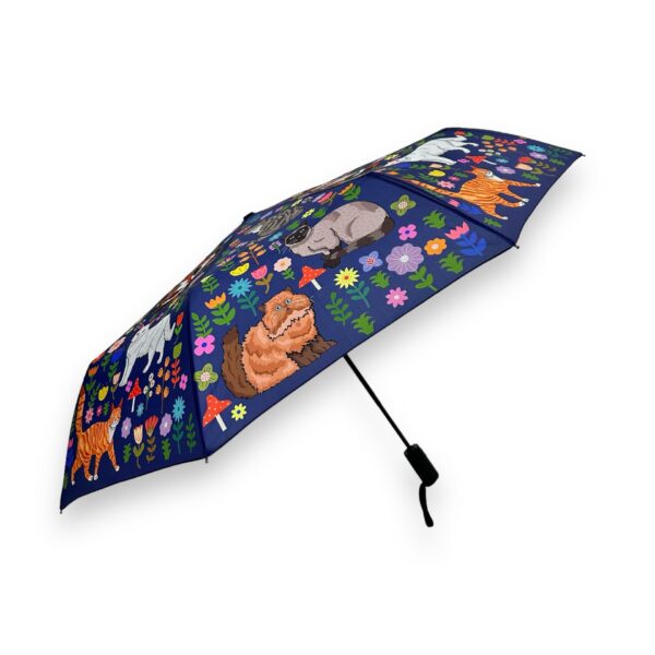 Spring Kitty Cat Umbrella - Image 3
