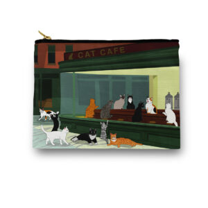 Night Cats - Cat Cafe Cosmetic/ Amenity Bag