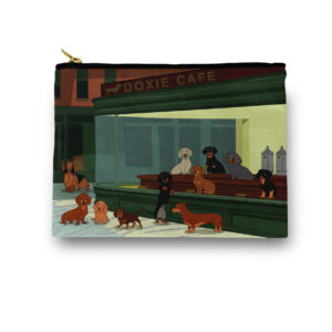 Night Dachshunds - Doxie Cafe Cosmetic/ Amenity Bag
