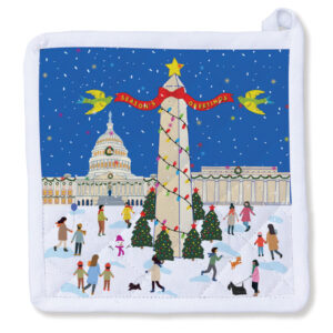 Washington DC - Season's Greetings Potholder