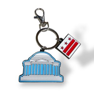 DC Proud Collection- Jefferson Memorial Keychain