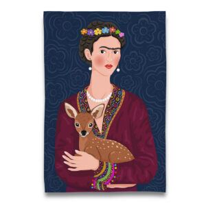 Museum Collection: Frida Kahlo with pet Deer