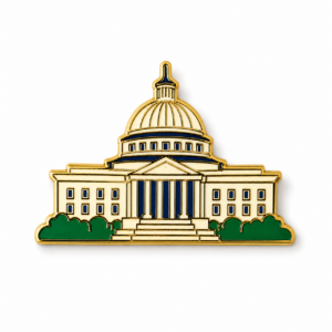 All Things DC Enamel Pin - US Capitol