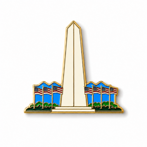 All Things DC Enamel Pin -Washington Monument Pin