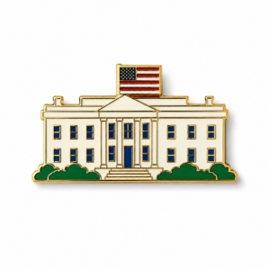 All Things DC Enamel Pin - The White House Pin
