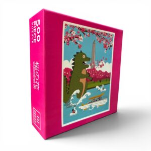 JIGSAW PUZZLE: Green Monster at Tidal Basin Washington DC