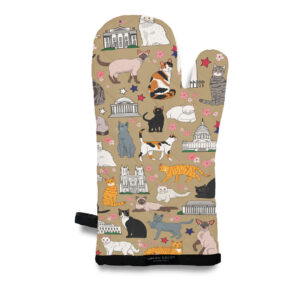 Capital Cats - Politics and Paws Oven Mitt