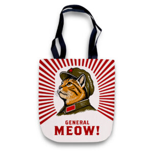 Cheeky Tote Bag - Orange Tabby Cat : GENERAL MEOW