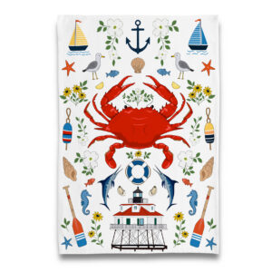 Hello Maryland Tea Towel