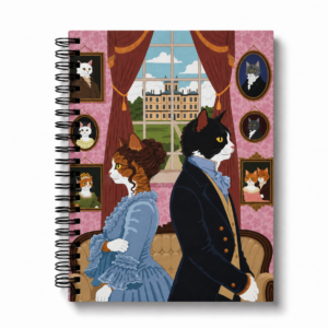 Spiral Notebook- British Drama: Purr & Prejudice