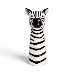 Ceramic Long Neck Zebra Vase